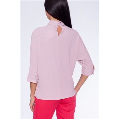 Блуза 645 "JS", пыльный розовый
