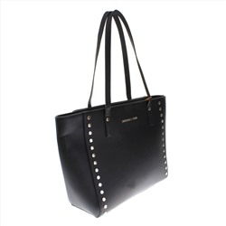 Эффектная женская сумка MK_Lorense из эко-кожи черного цвета.