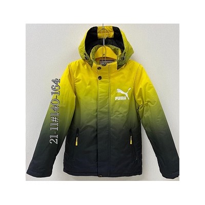 J21-11ZH Демисезонная куртка для мальчика  (140-164)