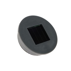 Крышка для банки светодиодная на солнечной батарее ( горловина 70мм ) 1 LED, 6500 K, 300 мАч