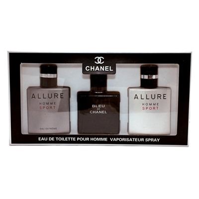 Подарочный набор Chanel Pour Homme 3x25 ml