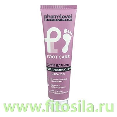 Крем для ног отшелушивающий FOOT CARE 100 мл  pharmlevel