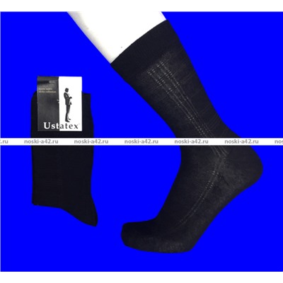 ЮстаТекс носки мужские 1с6 черные