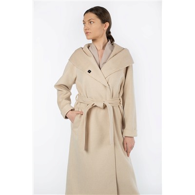 01-11165 Пальто женское демисезонное (пояс)