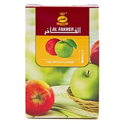 Табак для кальяна Al Fakher Два Яблока 50 g 1 шт