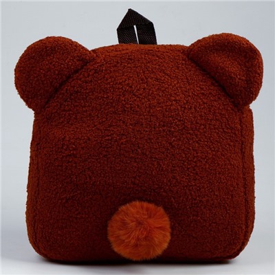 Рюкзак детский "Медведь", плюшевый