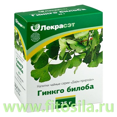 Гинкго билоба, лист 25 гр. Напиток чайный серии "Дары Природы"