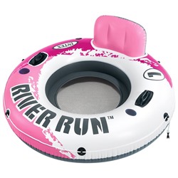 Шезлонг для плавания 135 см, цвет розовый 56824EU