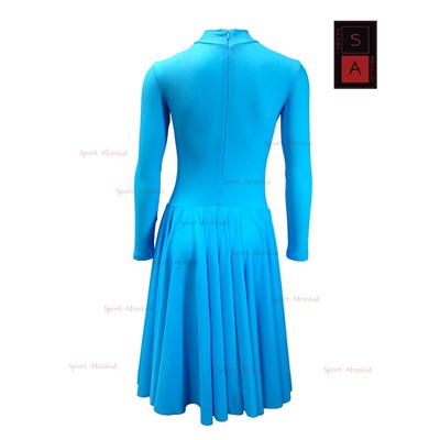 Рейтинговое платье Р 41-011 ПА голубой
