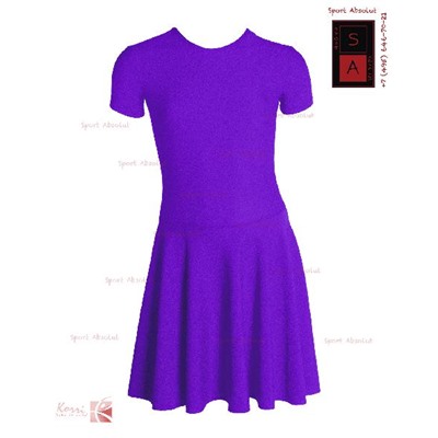 Рейтинговое платье Р 30-011 ПА ярко-фиолетовый