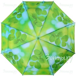 Зонт женский с листьями Magic Rain 9231-04