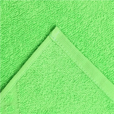 Полотенце махровое Flashlights 100Х150см, цвет зелёный, 295г/м2, 100% хлопок