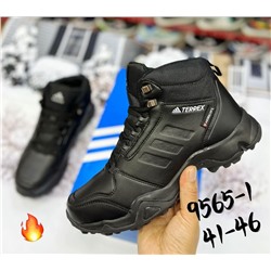 Мужские кроссовки 9565-1 черные