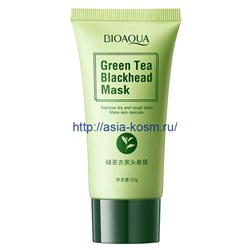Пленка-Маска «Биоаква» для удаления прыщей и черных точек с экстрактами зеленого чая(77900)