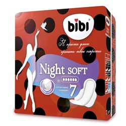 Прокладки «BiBi» Super Night Soft, 7 шт.
