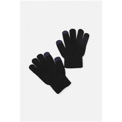 Перчатки детские для мальчиков Genk черный