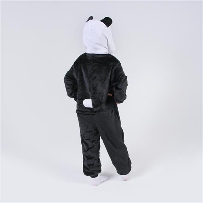 Кигуруми «Панда», закрытые глазки, рост 110 см