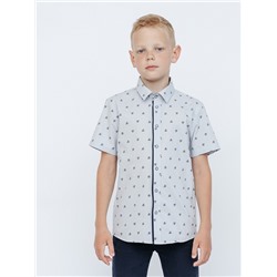 CWJB 63166-23 Рубашка для мальчика,серый