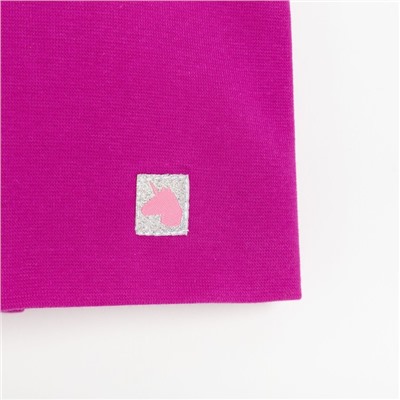 Шапка двухслойная, цвет фиолетовый, размер 46-50