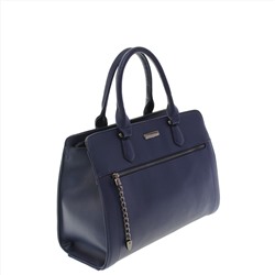 Стильная женская сумочка Elonge_Flo из эко-кожи цвета темного индиго.