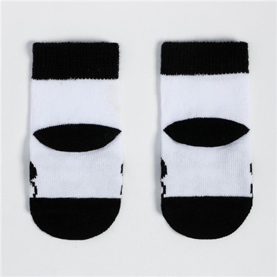 Носки детские «Панда», цвет белый, размер 7-8