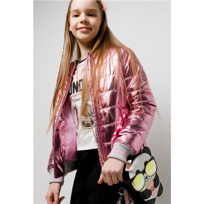 Куртка детская для девочек Bundchen светло-розовый