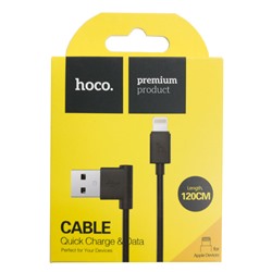 USB-Data-кабель hoco Url10 Quick Charge & Data Lightning черный