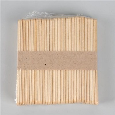 Шпатель для депиляции, деревянный, 11,4 × 1 см