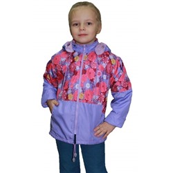 Куртка на флисе для девочек арт. 4148