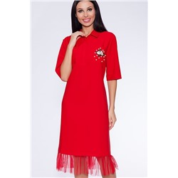 Платье 136 "Орландо", красный