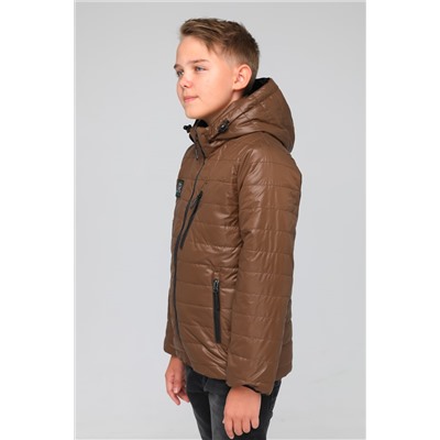 Куртка подростковая СМП-03 коричневый