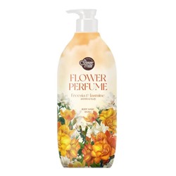 Shower Mate Гель для душа парфюмированный / Yellow Flower Perfumed Body Wash Freesia & Jasmine, 900 мл