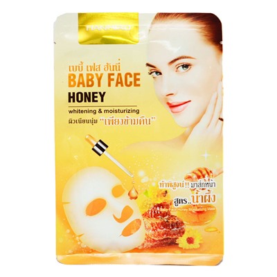 Маска для лица Hanmiao Baby Face Honey whitening & Moisturizing 30 g