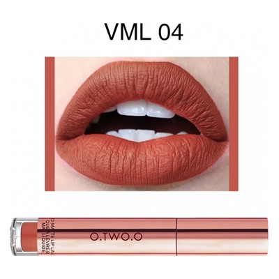 Блеск для губ O.TWO.O Liquid Matte Lip Lacquer № VML04 4 ml