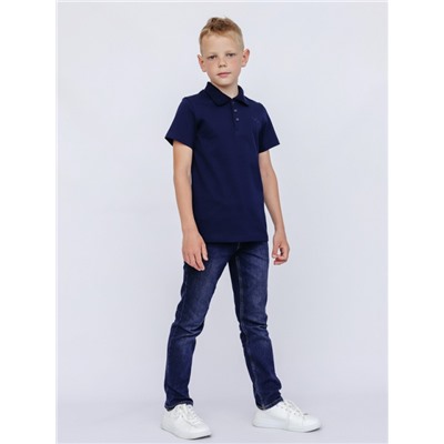 CWJB 63158-41 Рубашка-поло для мальчика,темно-синий