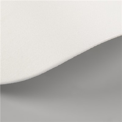 Козырёк для бейсболки, 7,5 × 18 × 5,5 см, цвет белый