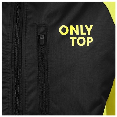 Куртка утеплённая ONLYTOP, black/yellow, размер 48