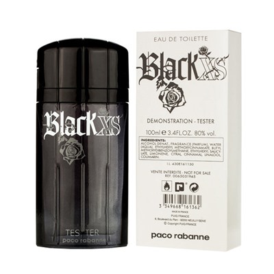 Tester Paco Rabanne Xs Black For Him 100 ml