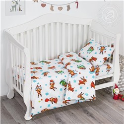 Комплект постельного белья для малышей Оленята
