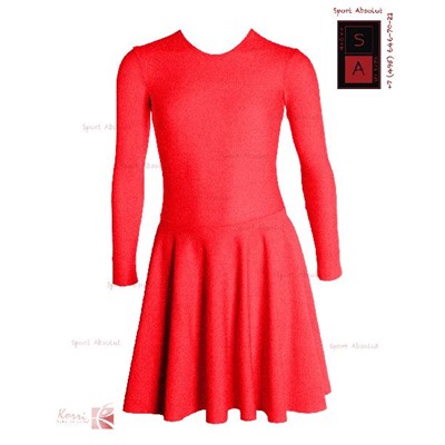 Рейтинговое платье Р 39-011 ПА ярко-красный