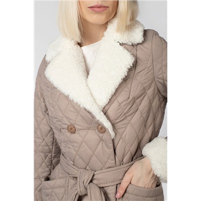01-11661 Пальто женское демисезонное (пояс)