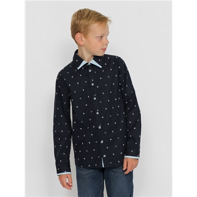 CWJB 63283-41 Рубашка для мальчика,темно-синий