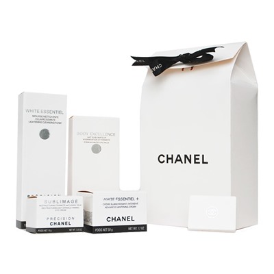 Подарочный набор Chanel White Essentiel 5 in 1