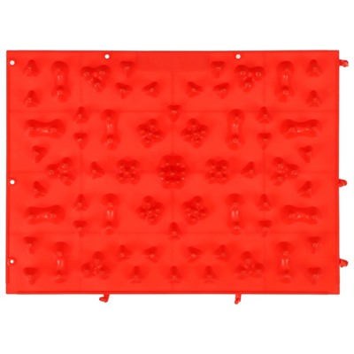 Массажный коврик 37,5 х 27,5 см, цвета микс