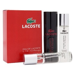 Lacoste 12.12 Rouge edt 3*20 ml