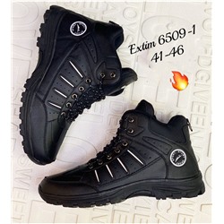 Мужские кроссовки 6509-1 черные