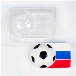 Пластиковая форма для мыла - БП 295 - Футбол в России