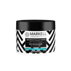 Markell Professional Hair Line Маркелл Professional DETOX Адсорбирующая маска для жирных волос 300мл