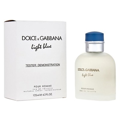 Tester Dolce & Gabbana Light Blue Pour Homme 125 ml