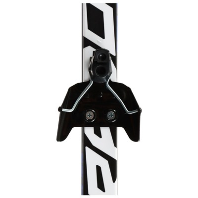 Комплект лыжный: пластиковые лыжи 150 см с насечкой, стеклопластиковые палки 110 см, крепления NN75 мм «БРЕНД ЦСТ Step»», цвета микс